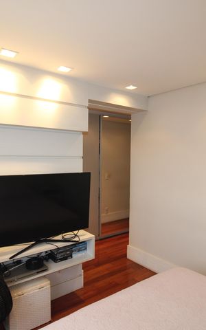 Apartamento para alugar com 133m², 3 quartos e 2 vagasQuarto 3