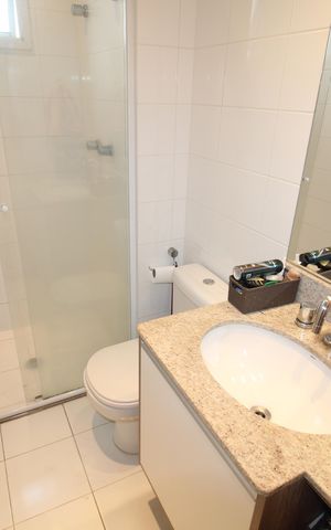 Apartamento para alugar com 133m², 3 quartos e 2 vagasBanheiro 2