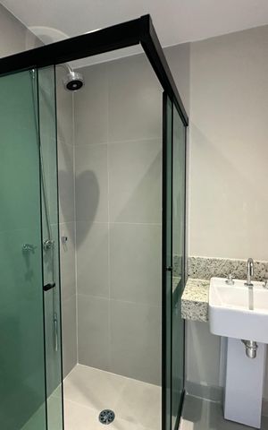 Apartamento para alugar com 112m², 3 quartos e 2 vagas Apartamento para alugar com 112m², 3 quartos e 2 vagasBanheiro da Suíte 1