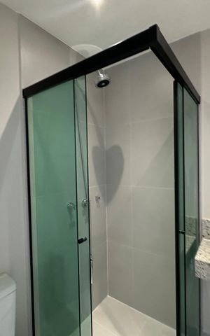 Apartamento para alugar com 112m², 3 quartos e 2 vagas Apartamento para alugar com 112m², 3 quartos e 2 vagasBanheiro da Suíte 1