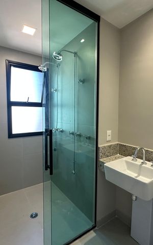 Apartamento para alugar com 112m², 3 quartos e 2 vagas Apartamento para alugar com 112m², 3 quartos e 2 vagasBanheiro da Suíte 3