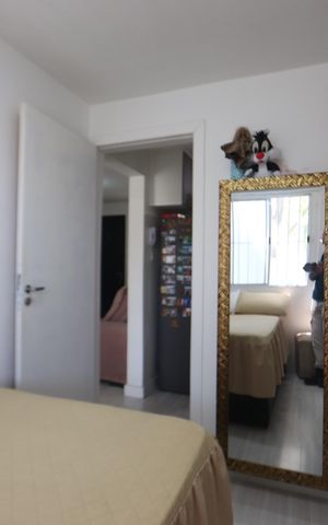 Apartamento para alugar com 44m², 2 quartos e 1 vagaQuarto 1