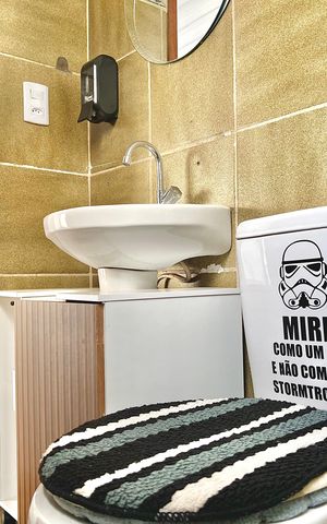 Apartamento para alugar com 119m², 2 quartos e 1 vaga Apartamento para alugar com 119m², 2 quartos e 1 vagaBanheiro 2