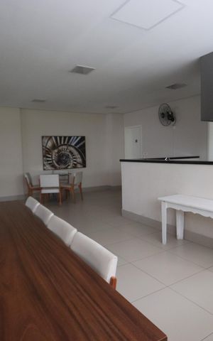 Apartamento à venda com 63m², 2 quartos e 1 vagaÁrea comum - Espaço Gourmet
