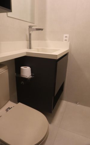 Apartamento à venda com 63m², 2 quartos e 1 vagaBanheiro Social