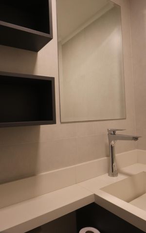 Apartamento à venda com 63m², 2 quartos e 1 vagaBanheiro Social