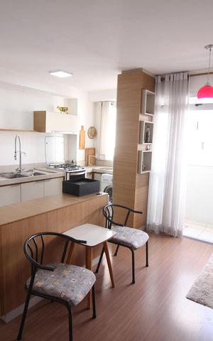 Apartamento à venda com 54m², 2 quartos e 1 vagaSala