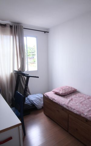 Apartamento à venda com 54m², 2 quartos e 1 vagaQuarto 1