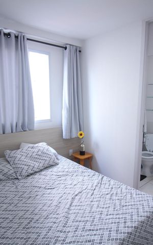 Apartamento à venda com 54m², 2 quartos e 1 vagaQuarto 2