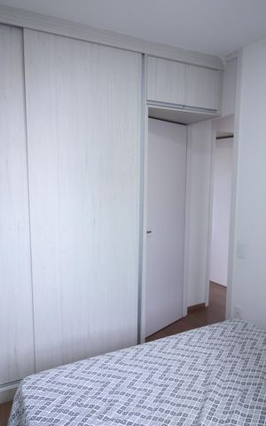 Apartamento à venda com 54m², 2 quartos e 1 vagaQuarto 2
