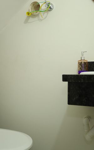 Casa de condomínio à venda com 63m², 2 quartos e 1 vagaBanheiro 3 - Lavabo