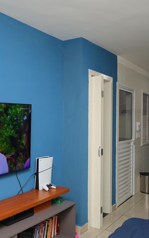 Casa de condomínio à venda com 63m², 2 quartos e 1 vagaSala