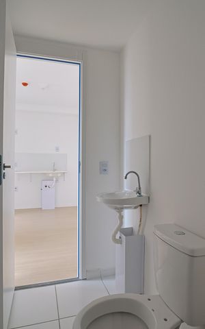 Apartamento para alugar com 28m², 2 quartos e sem vagaBanheiro