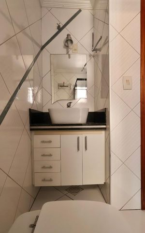 Apartamento à venda com 54m², 1 quarto e 1 vaga Apartamento à venda com 54m², 1 quarto e 1 vagaBanheiro