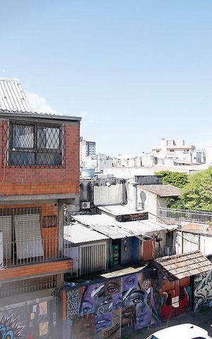 Apartamento à venda com 46m², 1 quarto e sem vagaVista da sala