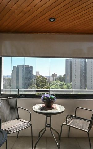 Apartamento à venda com 45m², 1 quarto e 1 vagaVaranda