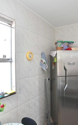 Apartamento à venda com 48m², 2 quartos e 1 vaga Apartamento à venda com 48m², 2 quartos e 1 vagaCozinha e Área de Serviço