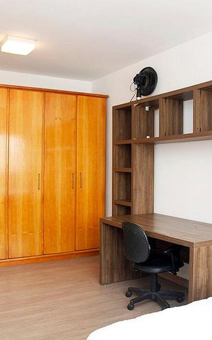 Studio para alugar com 35m², 1 quarto e sem vagaStudio - Sala / Quarto