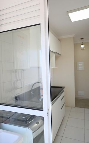 Apartamento para alugar com 55m², 2 quartos e 1 vagaCozinha e Área de Serviço