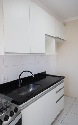 Apartamento para alugar com 55m², 2 quartos e 1 vagaCozinha e Área de Serviço