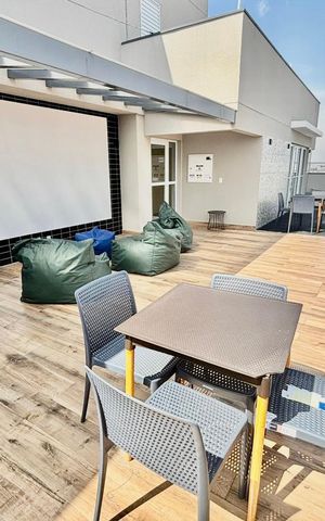 Apartamento para alugar com 40m², 2 quartos e sem vaga Apartamento para alugar com 40m², 2 quartos e sem vagaÁrea gourmet