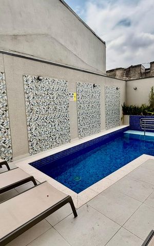 Apartamento para alugar com 40m², 2 quartos e sem vaga Apartamento para alugar com 40m², 2 quartos e sem vagaÁrea comum - Piscina