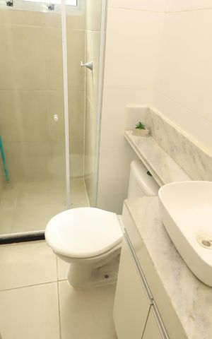 Apartamento para alugar com 40m², 2 quartos e sem vagaBanheiro