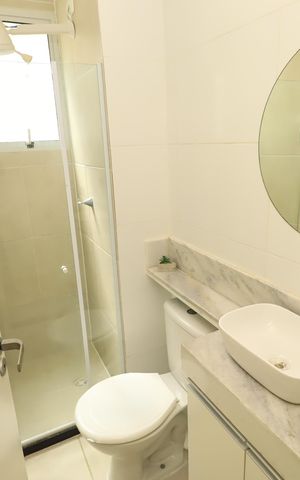 Apartamento para alugar com 40m², 2 quartos e sem vagaBanheiro