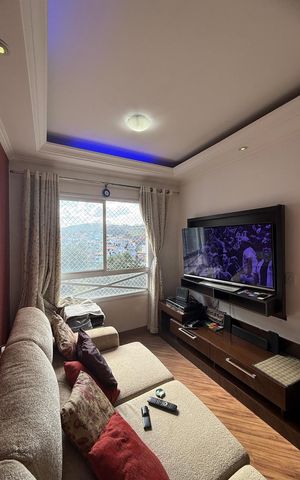Apartamento à venda com 58m², 2 quartos e 1 vaga Apartamento à venda com 58m², 2 quartos e 1 vagaSala