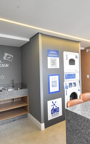 Apartamento para alugar com 20m², 1 quarto e sem vagaÁrea comum - Lavanderia
