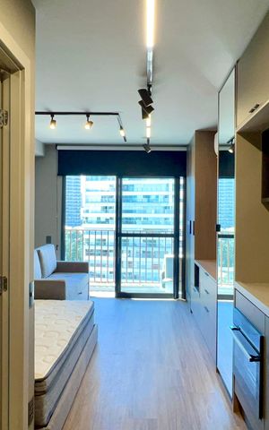 Studio para alugar com 28m², 1 quarto e sem vaga Studio para alugar com 28m², 1 quarto e sem vagaCozinha