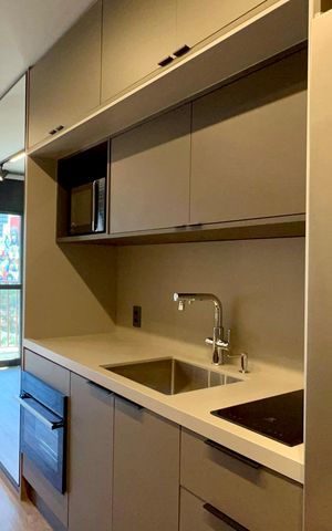 Studio para alugar com 28m², 1 quarto e sem vaga Studio para alugar com 28m², 1 quarto e sem vagaCozinha