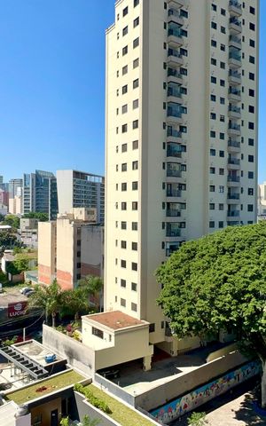 Studio para alugar com 28m², 1 quarto e sem vaga Studio para alugar com 28m², 1 quarto e sem vagaVista da Varanda
