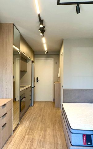 Studio para alugar com 28m², 1 quarto e sem vaga Studio para alugar com 28m², 1 quarto e sem vagaStudio