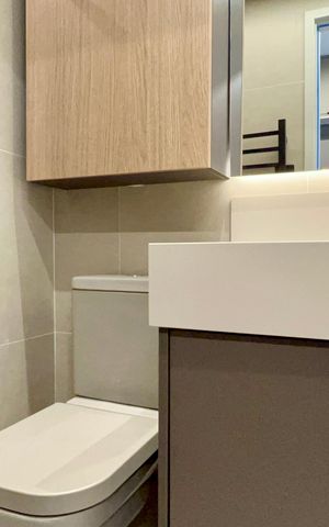 Studio para alugar com 28m², 1 quarto e sem vaga Studio para alugar com 28m², 1 quarto e sem vagaBanheiro