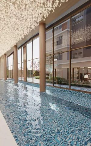 Apartamento à venda com 273m², 4 quartos e 4 vagas Apartamento à venda com 273m², 4 quartos e 4 vagasÁrea comum - Piscina
