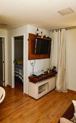Apartamento à venda com 44m², 2 quartos e 1 vagaSala