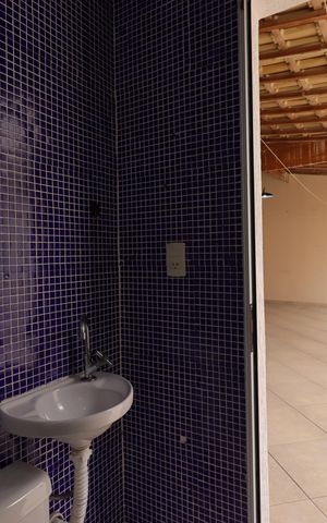 Casa à venda com 300m², 3 quartos e 6 vagasBanheiro da Área Gourmet