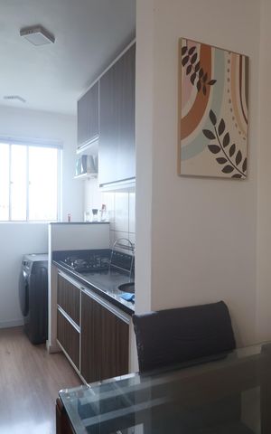 Apartamento à venda com 56m², 2 quartos e 1 vagaCozinha e Área de Serviço