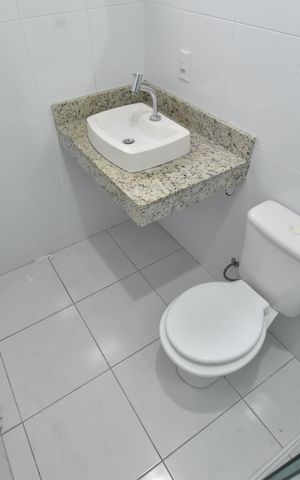 Apartamento para alugar com 96m², 3 quartos e 1 vagaBanheiro da Suíte