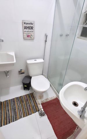 Studio à venda com 22m², 1 quarto e sem vaga Studio à venda com 22m², 1 quarto e sem vagaBanheiro