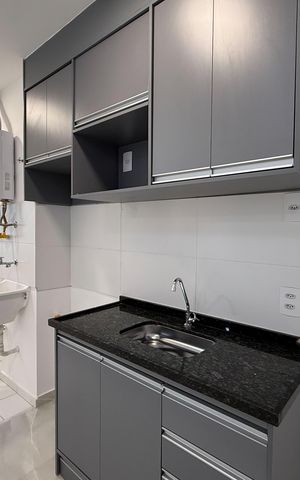 Apartamento para alugar com 37m², 2 quartos e 1 vaga Apartamento para alugar com 37m², 2 quartos e 1 vagaSala e cozinha