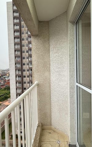 Apartamento para alugar com 37m², 2 quartos e 1 vaga Apartamento para alugar com 37m², 2 quartos e 1 vagaVaranda