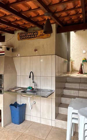 Casa de condomínio para alugar com 250m², 3 quartos e 8 vagaschurrasqueira 