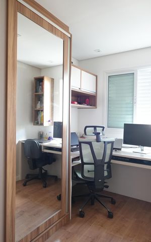 Apartamento à venda com 80m², 3 quartos e 2 vagasQuarto 2