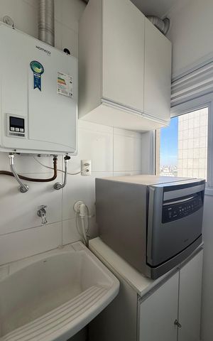 Apartamento para alugar com 45m², 1 quarto e 1 vaga