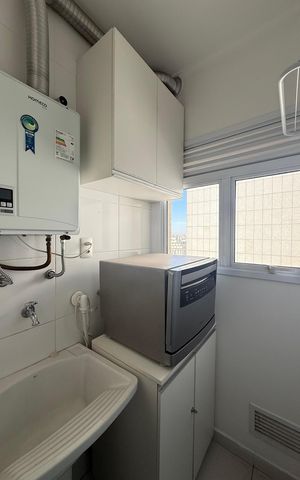 Apartamento para alugar com 45m², 1 quarto e 1 vaga