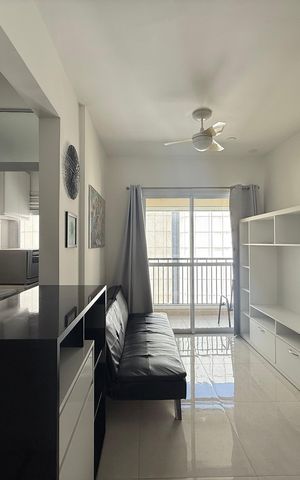 Apartamento para alugar com 45m², 1 quarto e 1 vaga