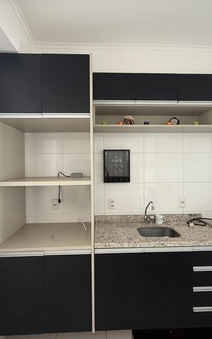Apartamento para alugar com 45m², 1 quarto e 1 vaga