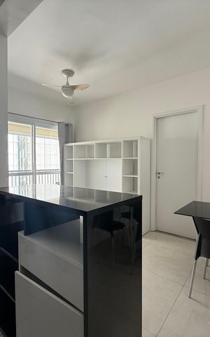 Apartamento para alugar com 45m², 1 quarto e 1 vaga
